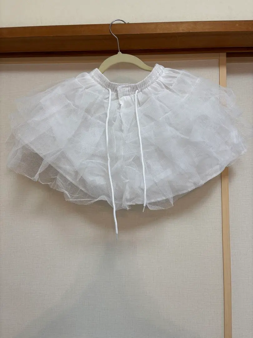 Thumbnail of White tutu style petticoat