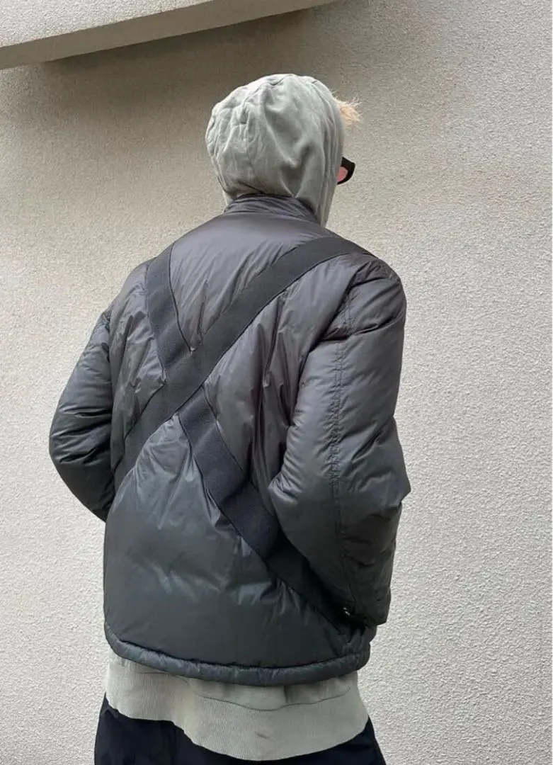 【希少】ジルサンダー JIL SANDER 中綿ナイロンコート ドローコード 希少】ジルサンダー JIL SANDER 中綿ナイロンコート ドローコード