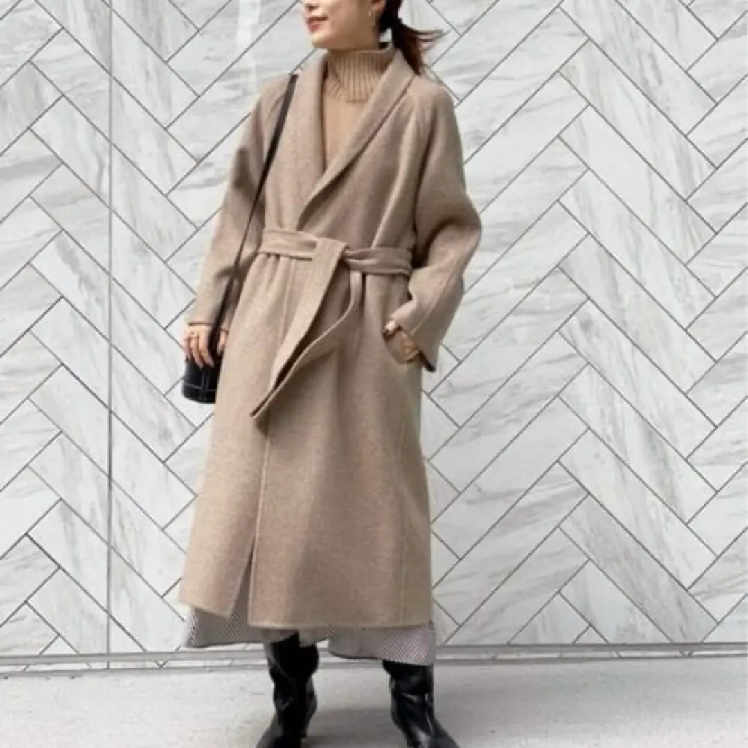 Thumbnail of Excellent condition Spick & Span Shawl Collar Reversible Coat