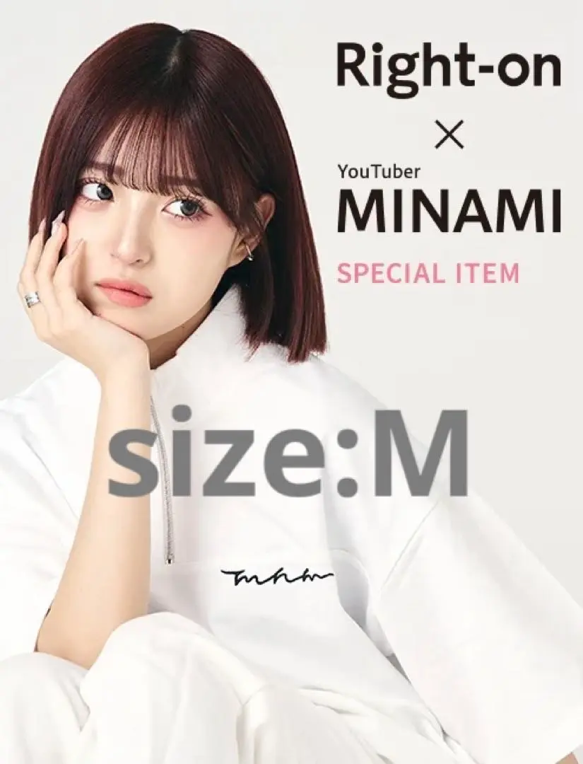 minamiちゃん× Right-on 2点セット MINAMI Right-on ライトオン Tシャツ Mサイズ 2枚セット - メルカリ