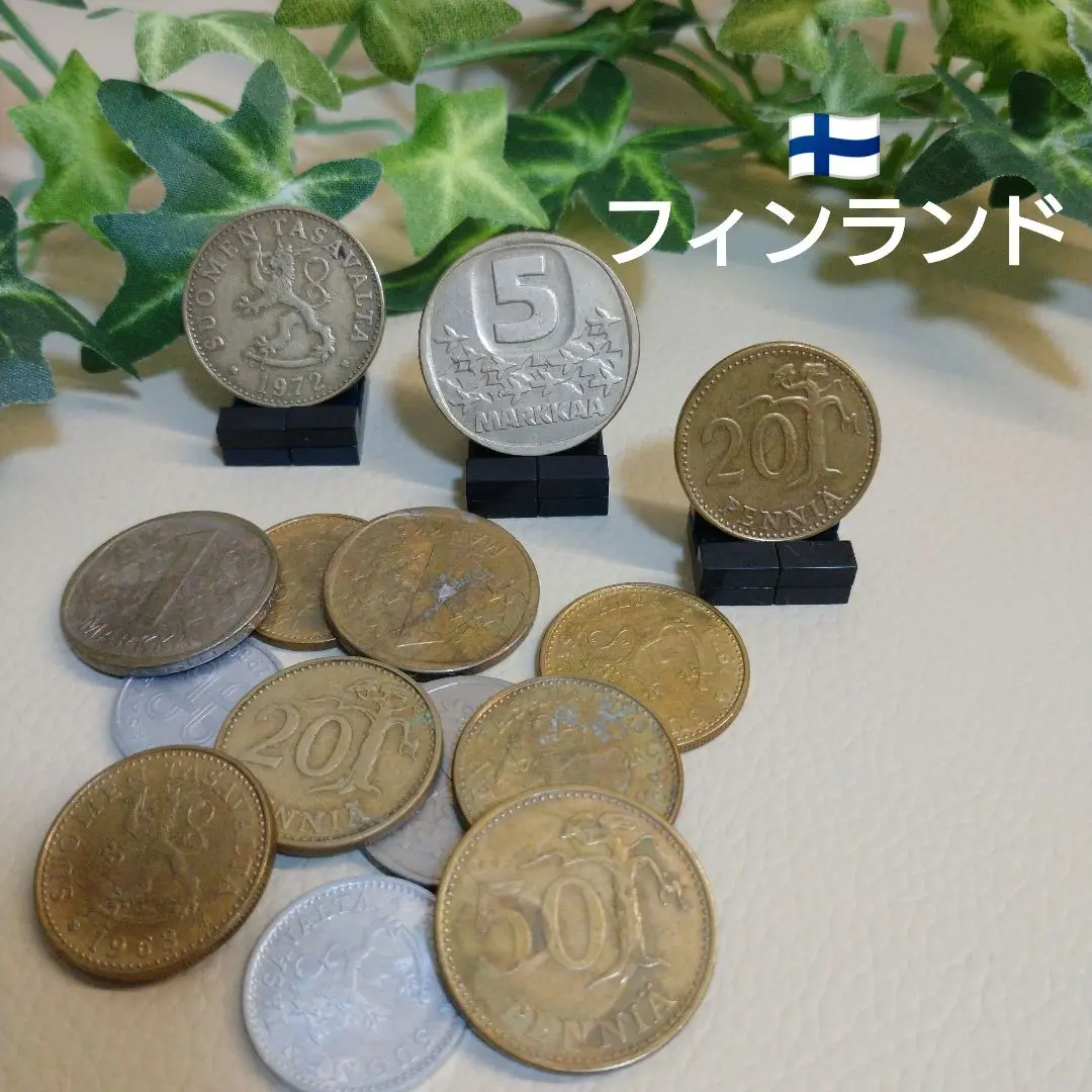 SUOMI FINLAND コインセット2005記念コイン Amazon.co.jp: フィンランド共和国 ミックスコイン 5枚 | 1ペニ