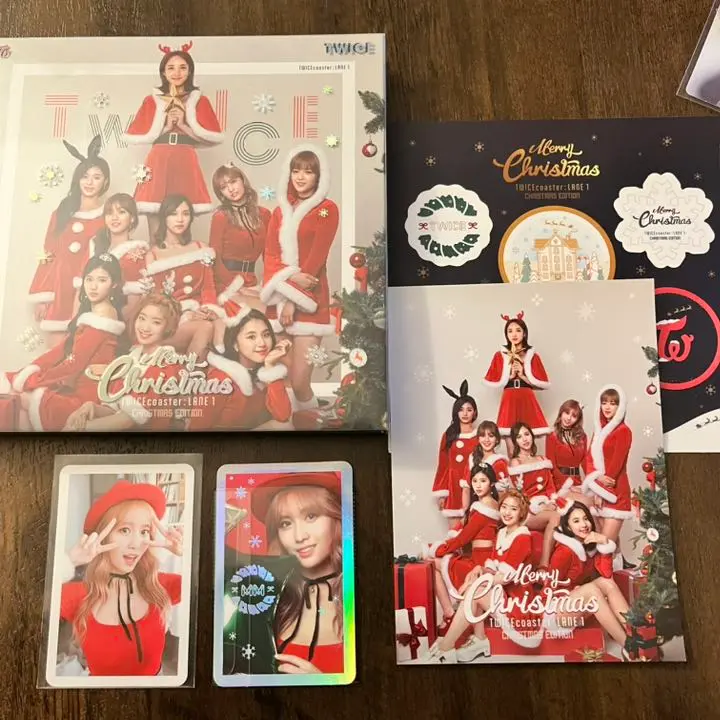 twice クリスマス　トレカ 2025年最新】twice クリスマスエディション トレカの人気