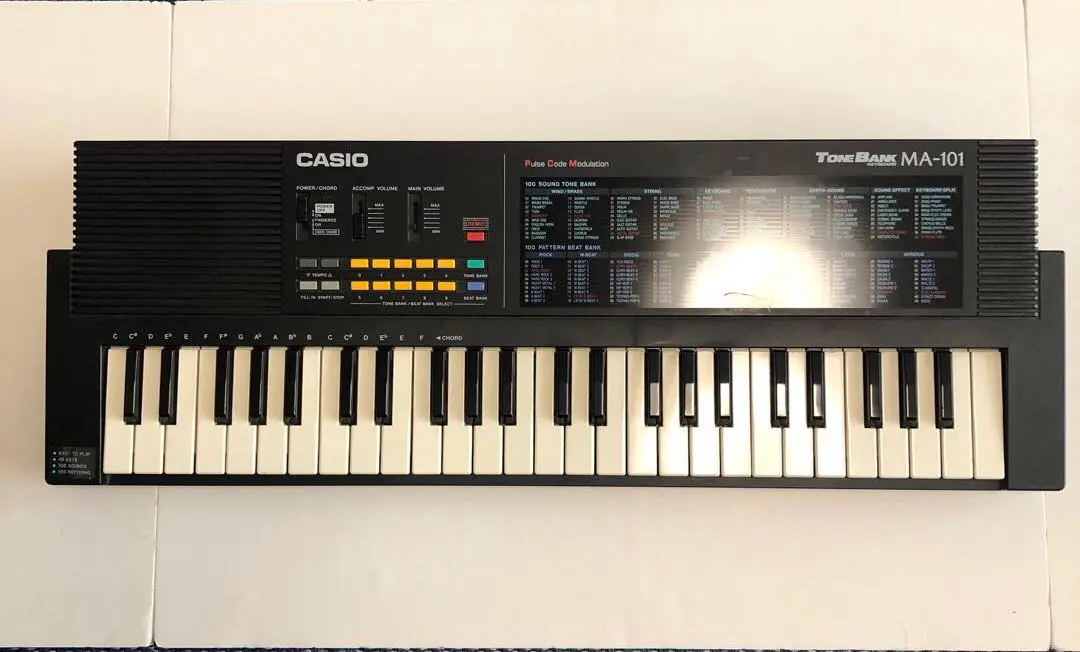 Casio MT-85☆シンセサイザー☆セミアナログ式☆1984年日本製 Casio MT-85☆シンセサイザー☆セミアナログ式☆1984年日本製