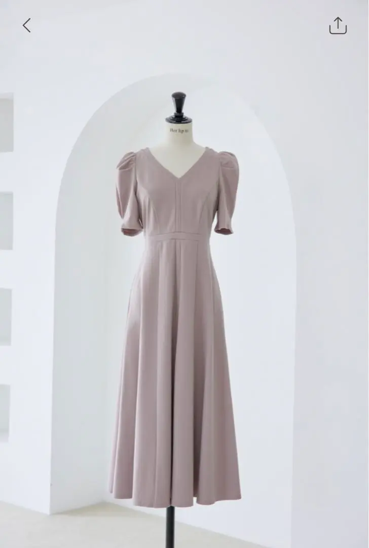 2025年最新】PUFF sleeve jersey dress herliptoの人気アイテム
