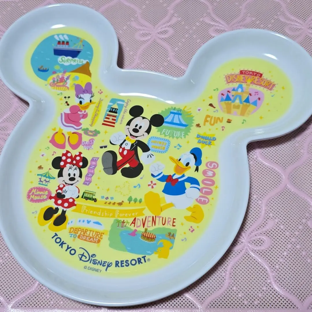 Thumbnail of Tokyo Disney Resort Mickey Mouse-shaped Plate