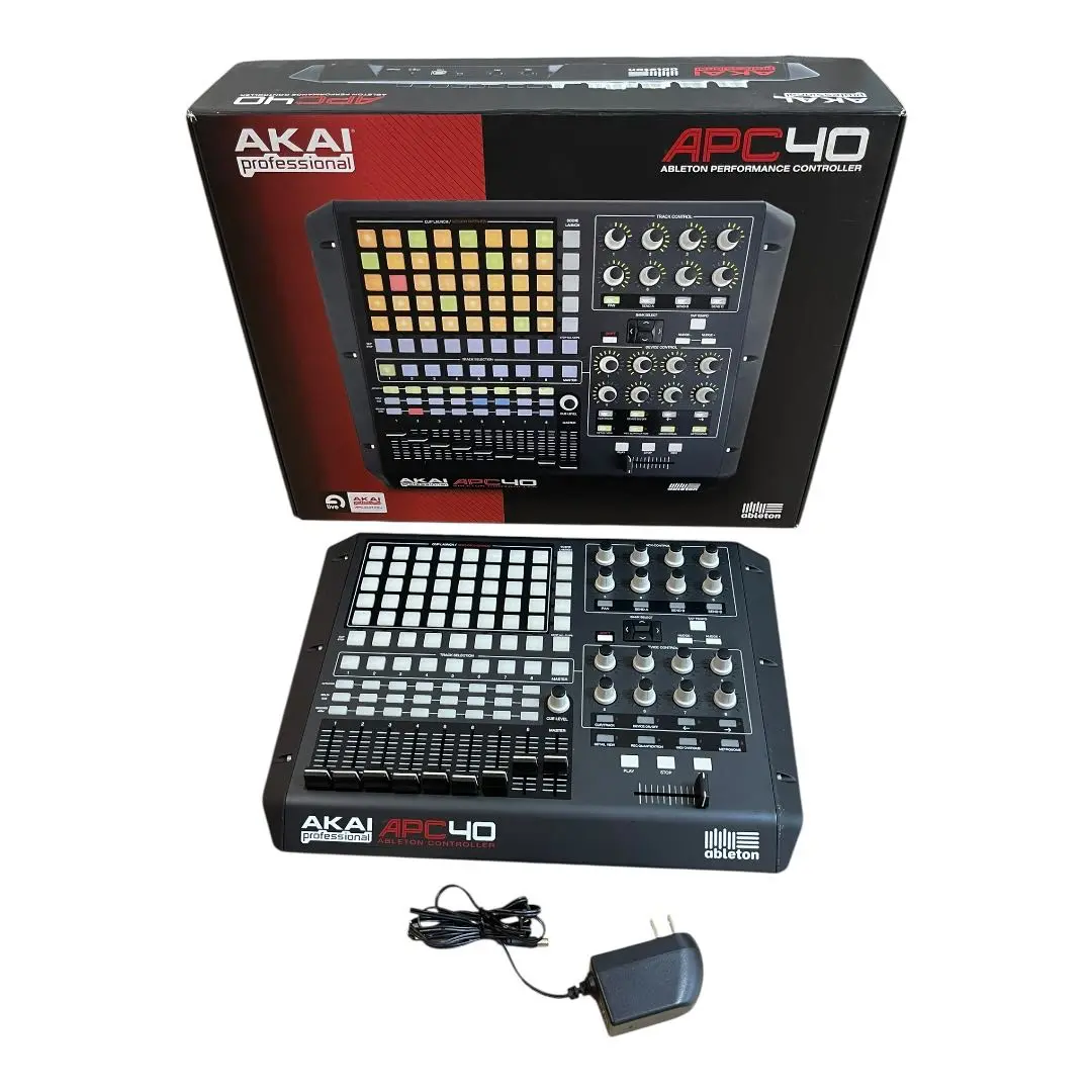 AKAI アカイ APC40 MIDIコントローラー 動作確認済み Amazon | AKAI MIDIコントローラ APC40 | MIDIコントローラー