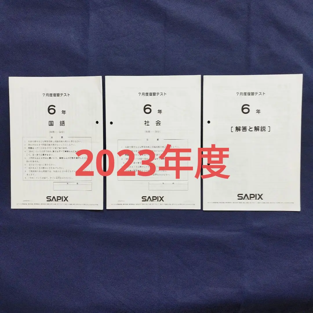 セール 一番安い 2025年最新】sapix 組分けテスト 3年生 7月の人気アイテム 語学・辞書・学習参考書