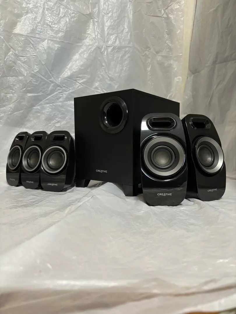 【美品】Creative Inspire T6300 5.1スピーカーシステム Amazon.co.jp: Creative 5.1ch マルチチャンネル PCスピーカー