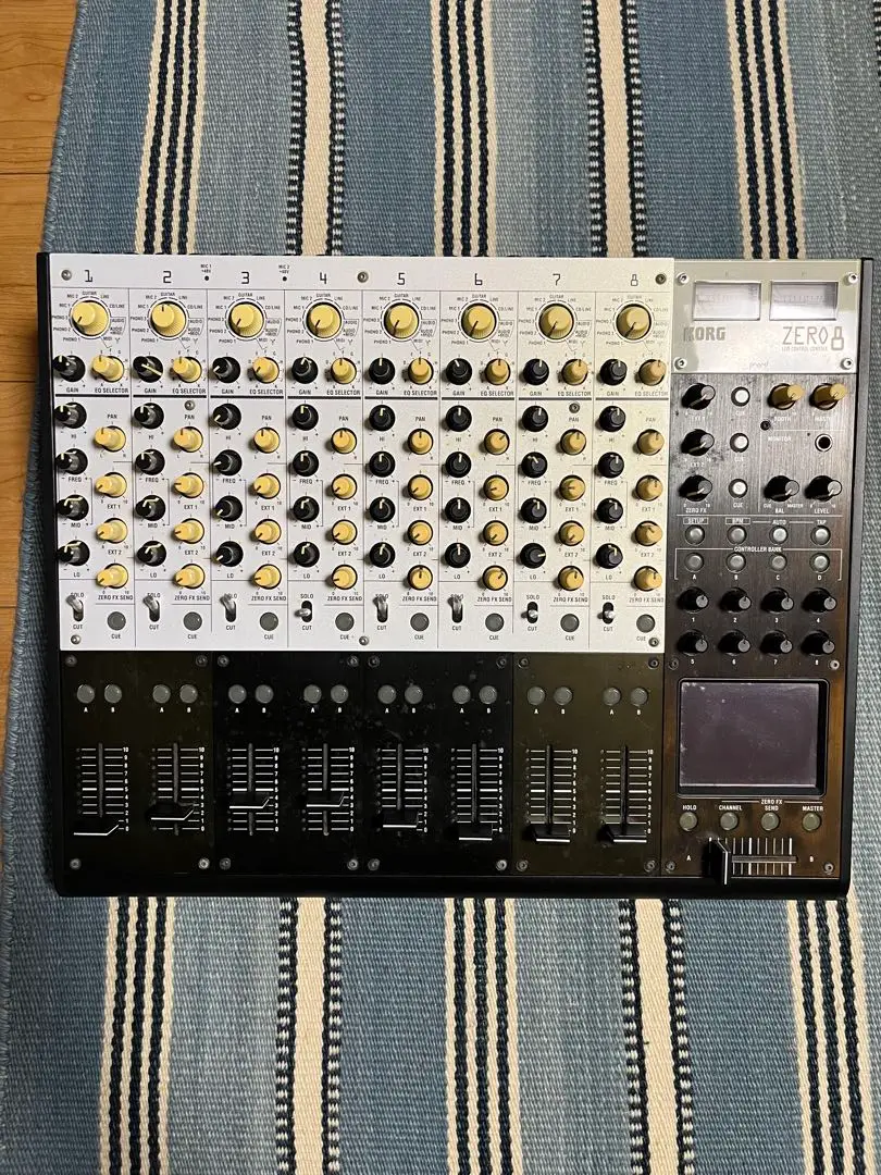 KORG ZERO 8 DJミキサー/LIVEコントローラー 動作確認済 箱あり Korg Zero8 8-Channel DJ Mixer Firewire Controller | zZounds