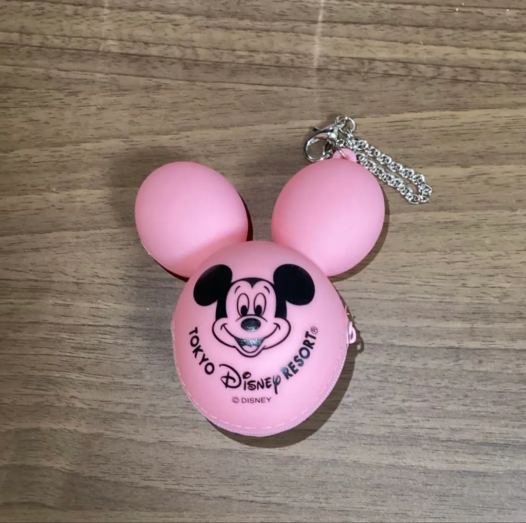 米奇老鼠 粉紅色鑰匙圈 的縮圖