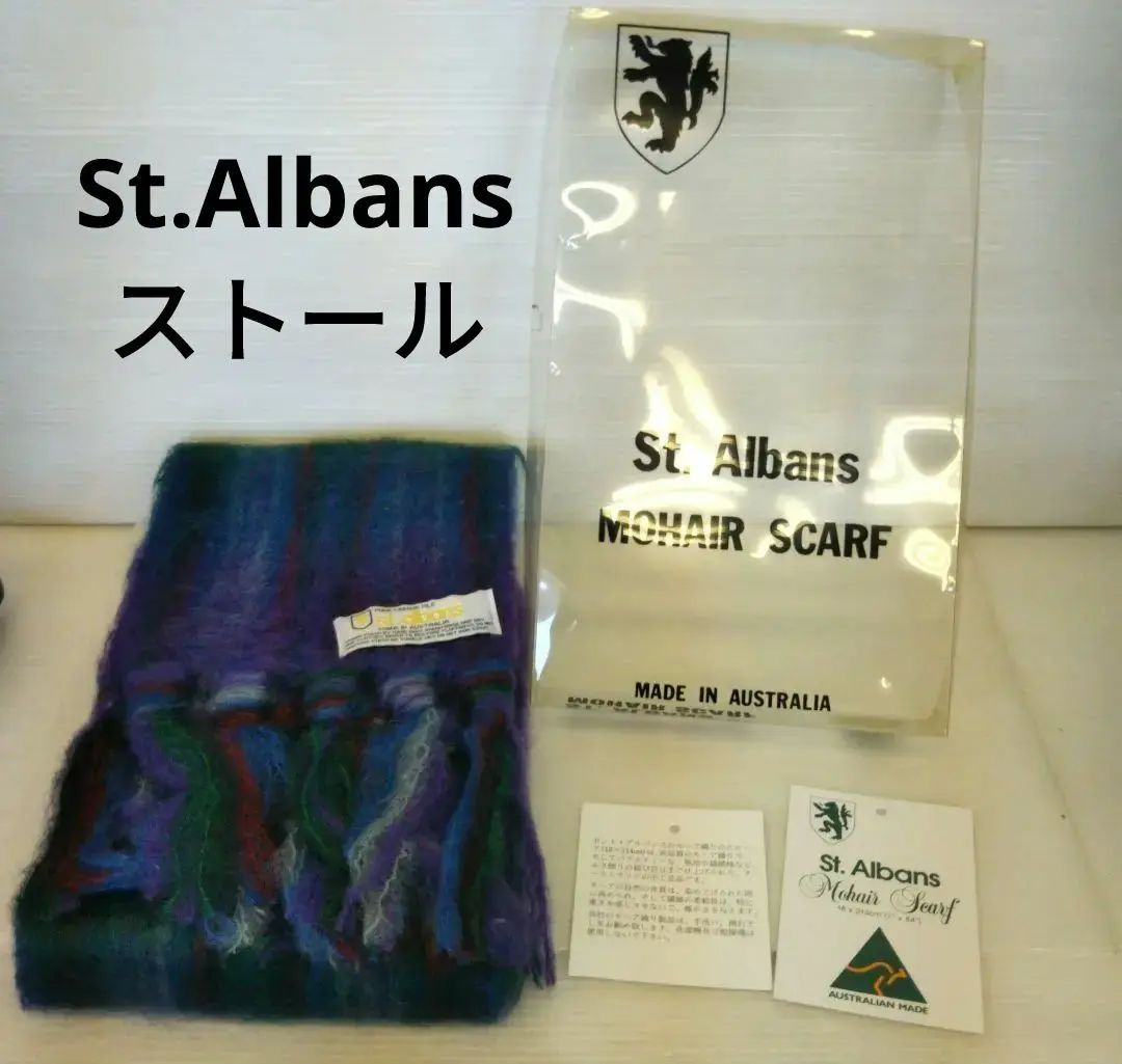 vintage st.albans モヘア マフラー ショール 2025年最新】st.albansの人気アイテム - メルカリ