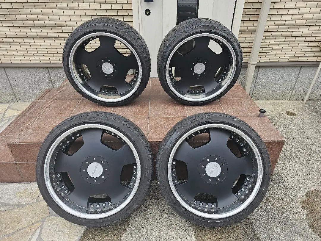 ワークユーロラインDH 19インチ ミニバン　セダン　pcd114.3 5穴 Yahoo!オークション - 深リム WORK ユーロライン 19インチ