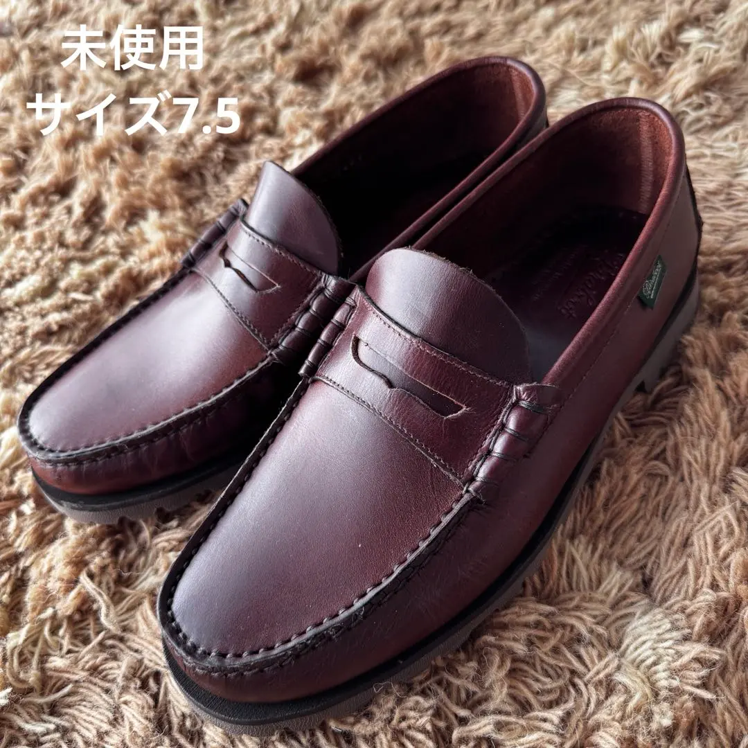 美品　パラブーツ×SHIPS CORAUX×MARINEローファー　7 1/2 美品 パラブーツ×SHIPS CORAUX×MARINEローファー 7 1/2 - メルカリ