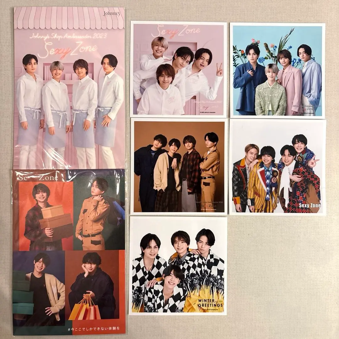 Sexy Zone 正方形照片 明信片 的縮圖