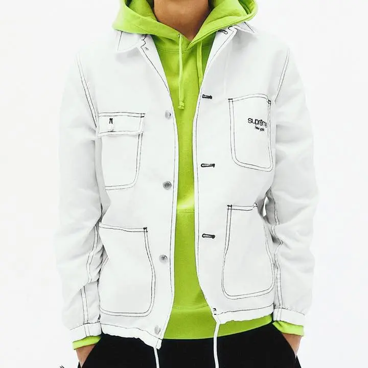 ジャケット・アウター Supreme 24ss Nylon chore coat Tan Supreme Nylon Chore Coat (SS24) - $188