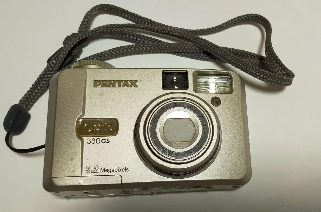 自撮りOK正常動作確認済美品　Pentax optio 330gs コンデジ 📸PENTAX OPTIO 330GS｜自撮りできるレトロデジカメ✨【完動品