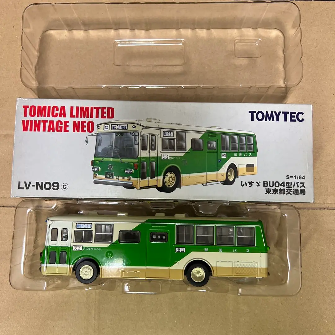 いすゞ BU04型バス 東京都交通局 トミーテック 1/64 LV-N09d いすゞBU04型バス 東京都交通局（青） | 製品をさがす