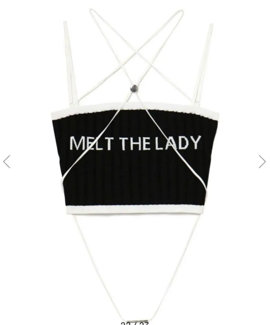 トップス logo cross camisole melt the lady 51iZ++M+5FS.jpg