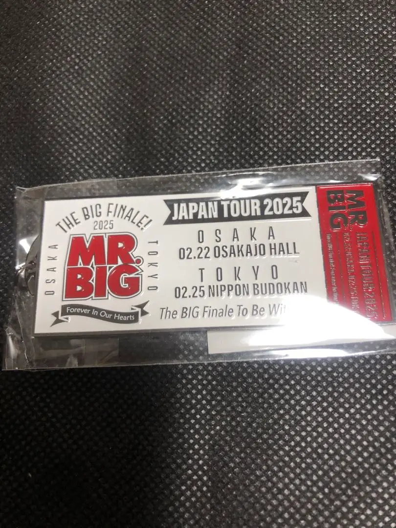 MR.BIG メタルキーホルダー　2個セット MR.BIG メタルキーホルダー2個セット