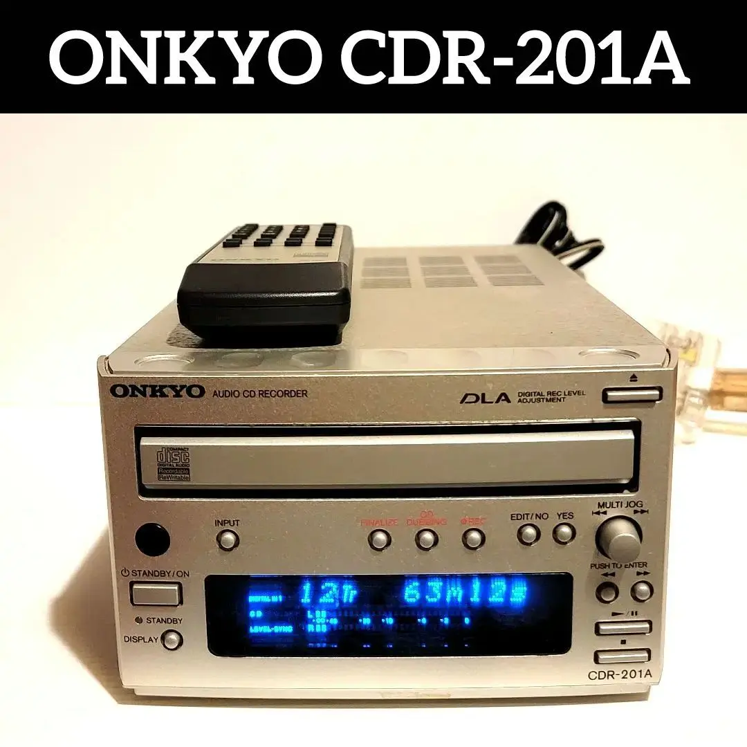 【動作良好】ONKYO INTEC155 CDレコーダー CDR-201A Amazon.co.jp: ONKYO INTEC155 オーディオCDレコーダー CDR-201A