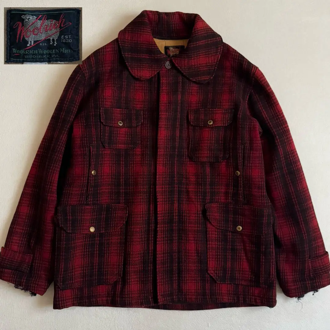 Thumbnail of Late 1930s Woolrich 503 Hunting Jacket, Size 46