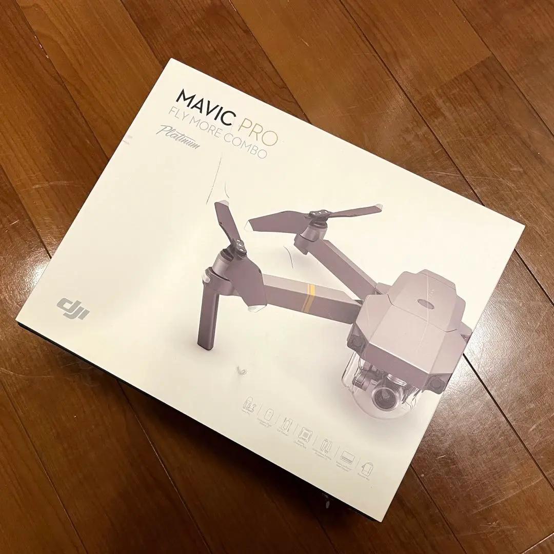【美品】DJI Mavic Pro Platinum（マビック プロ プラチナ DJI Mavic Pro Platinum Quadcopter Drone – Makerwiz