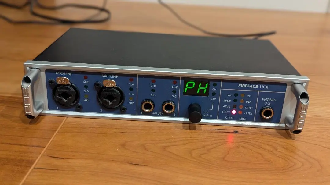 中古 RME FIREFACE UCX + リモートコントローラー 訳あり品