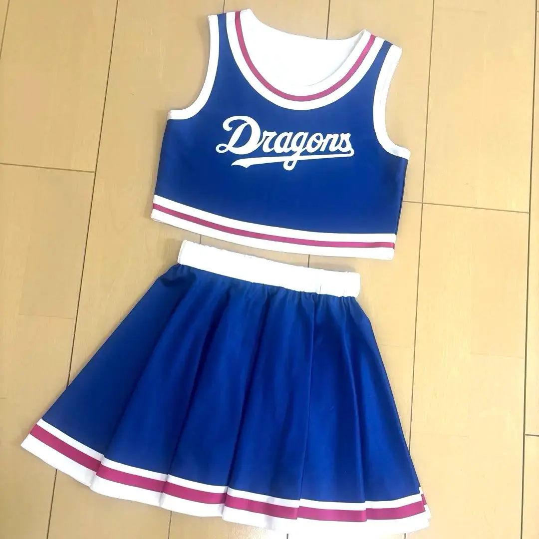 チアドラキッズ　ユニフォーム　衣装 チアドラ キッズ 公式衣装 120cm