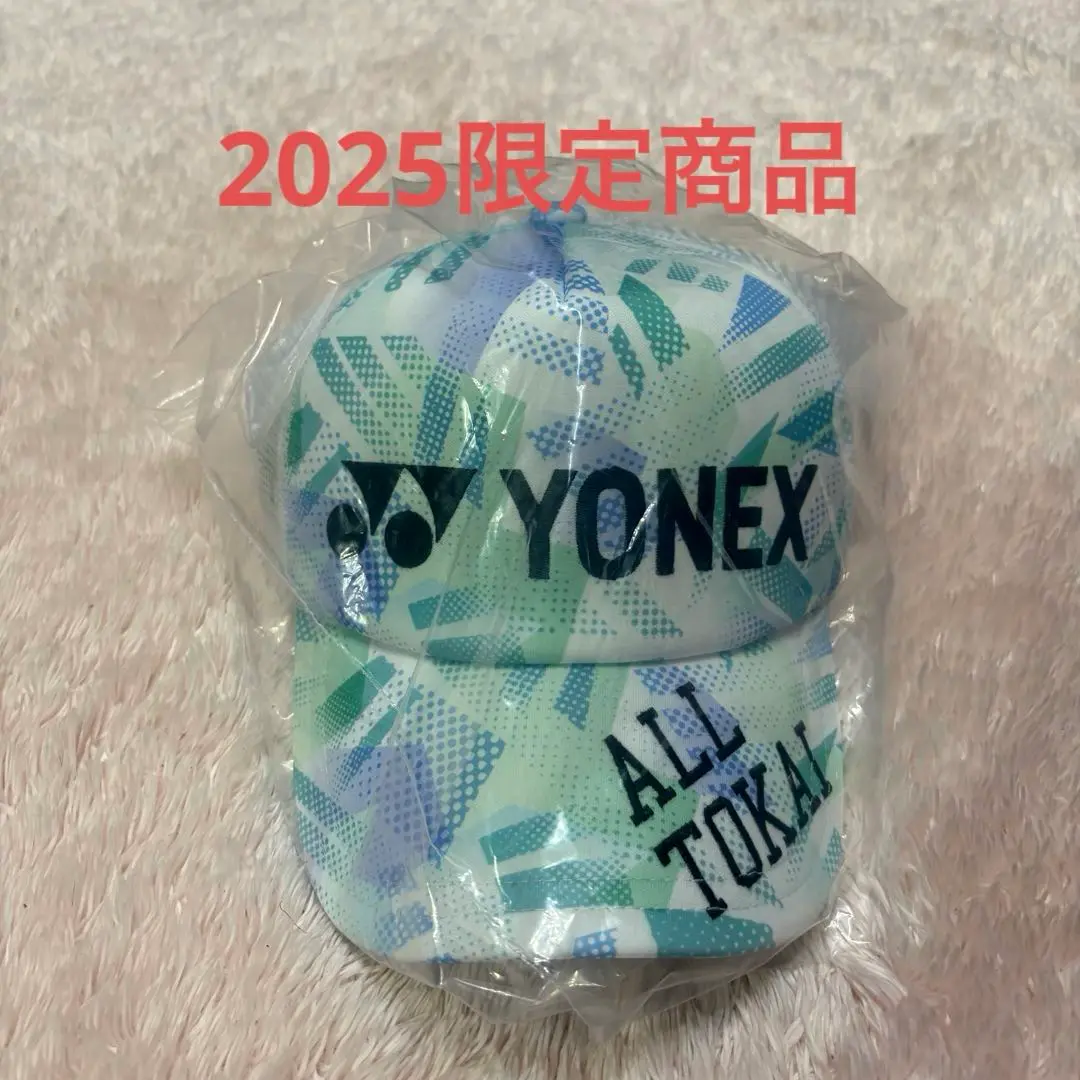 希少⭐︎完売ヨネックスオールトーカイALLTOKAIキャップ白×ブルーソフトテニス 希少⭐︎完売ヨネックスオールトーカイALLTOKAIキャップ白