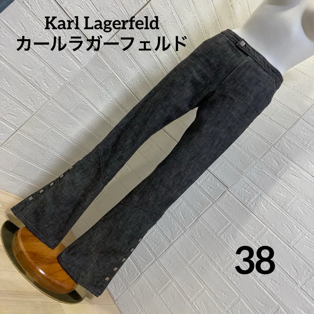 新品❤️ KARL LAGERFELD シャネル高品質のダークブルーデニム