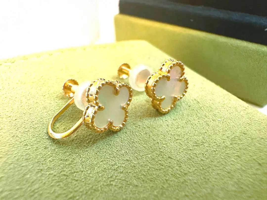 ヴァンクリーフ&アーペル　スウィートアルハンブラリング51　Ꮶ18ローズゴールド Van Cleef & Arpels - ヴァンクリーフ&アーペル スウィート