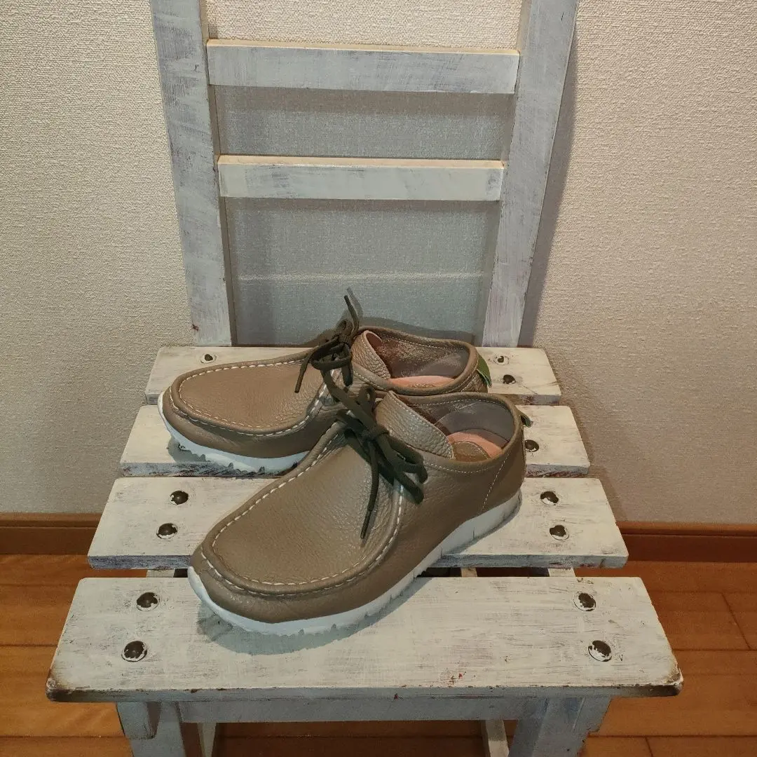 専用　未使用品 アルイトウ arui_toe  本革 モカシン シューズ24.0 あるいとう超軽量牛革レースアップモカシン｜兵庫県の特産品を