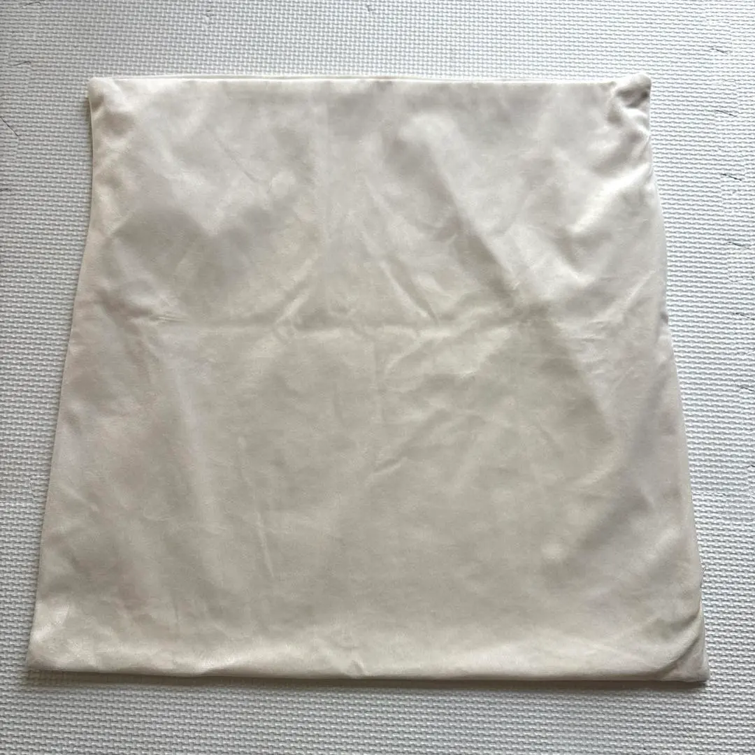 45×45 靠墊套 白色 拉鍊 的縮圖