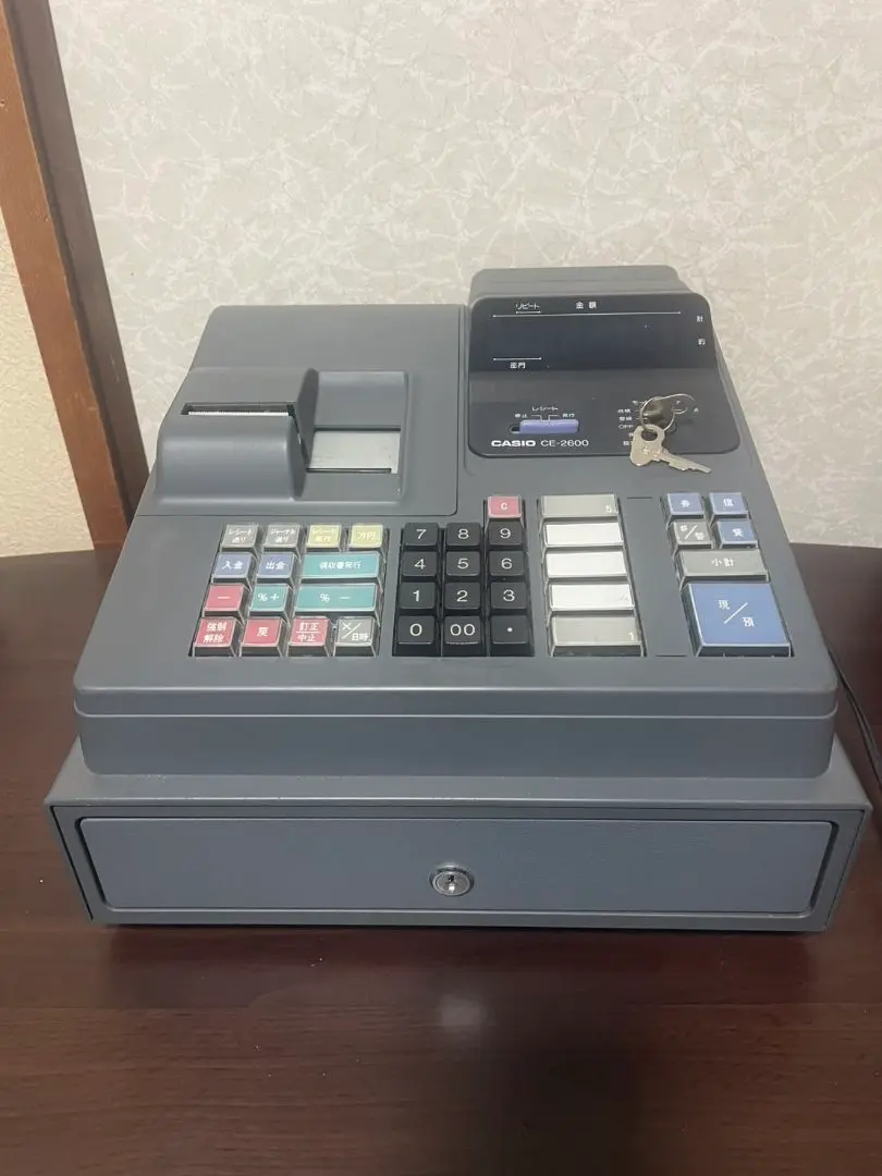 CASIO CE-2600 レジスター CASIO CE-2600-V レジスター - メルカリ