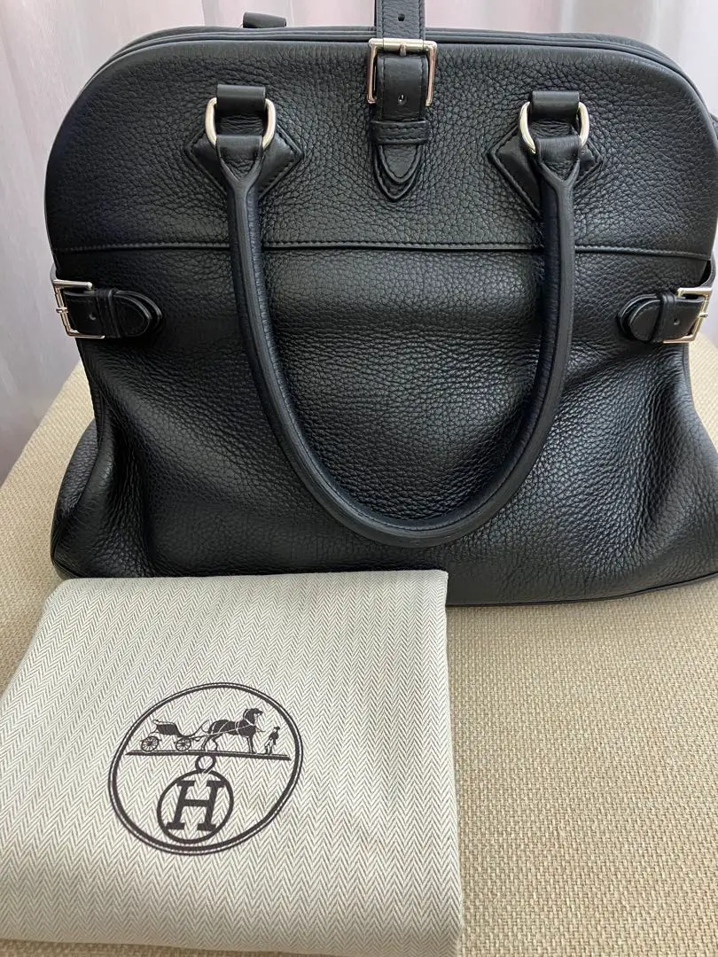 HERMES アトラス35 ボストン ハンドバッグ HERMES （中古）エルメス アトラス 35 ボストン ハンドバッグ