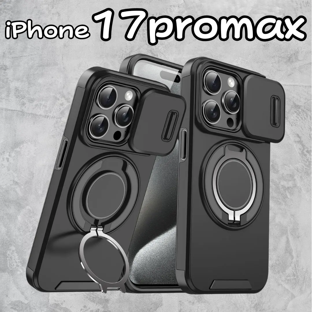 Thumbnail of iPhone 17 Pro Max Shockproof Case Slide Lens Military Grade MIL Standard
