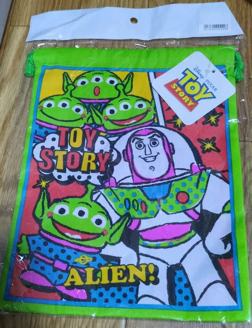 玩具總動員 束口袋 巴斯光年 三眼怪 的縮圖