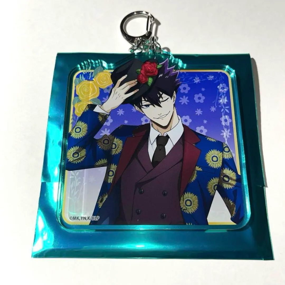 Thumbnail of Blue Lock Flower Garden - Tabi Hito Karasu Keychain