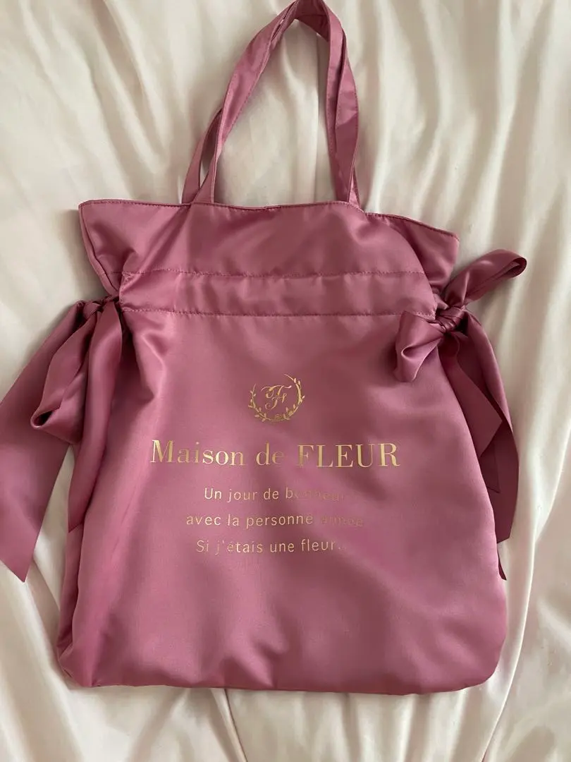 Thumbnail of Maison de FLEUR Ribbon Tote Bag