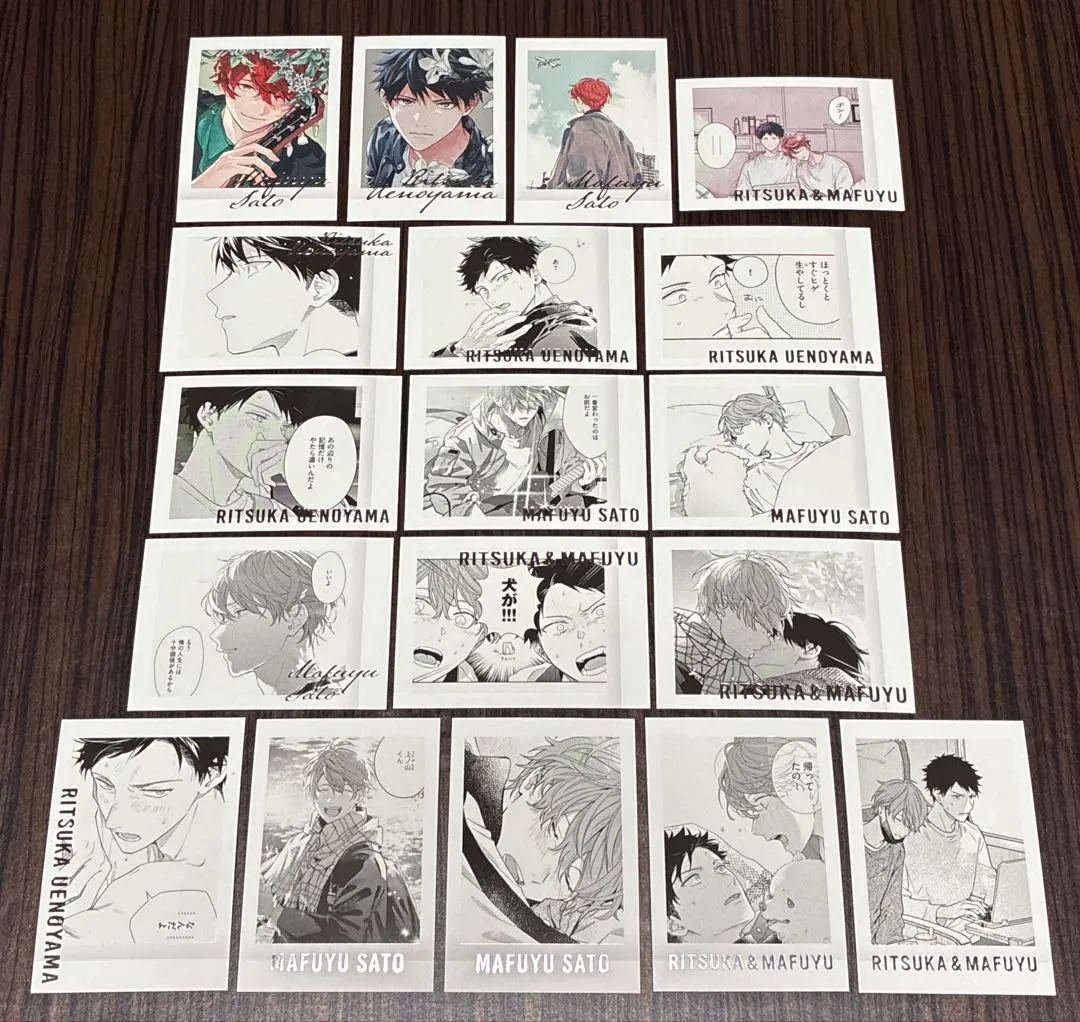Thumbnail of Given Exhibition ENCORE Ritsuka Mafuyu Pashakore PREMIUM 18 cards Given