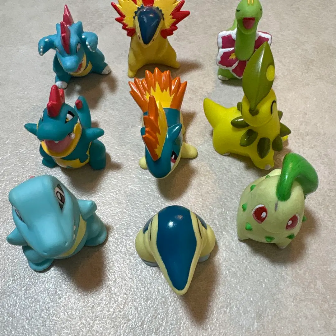 ✨【未使用】ジョウト御三家 メタルチャーム ポケモン ✨【最安値】 ✨【未使用】草御三家 4種 セット メタルチャーム ポケモン