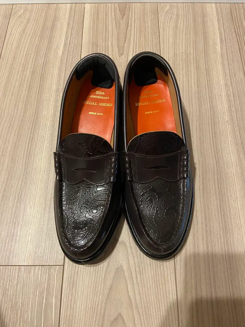 REGAL 50周年記念モデル ペイズリー ローファー ドレスシューズ リーガルの専門店「REGAL SHOES」が50周年を記念して、限定生産