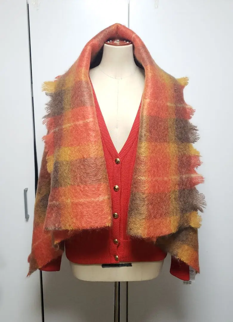 CUSHENDALE モヘア ブランケット マフラー ストール カーディガン ① 2025年最新】カシュヘンデールの人気アイテム - メルカリ