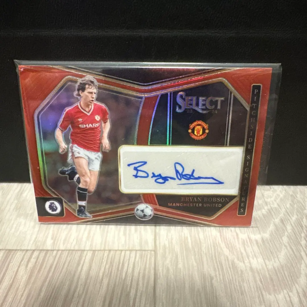 PANINI BRYAN ROBSON ブライアン ロブソン 直筆サイン RED（水美