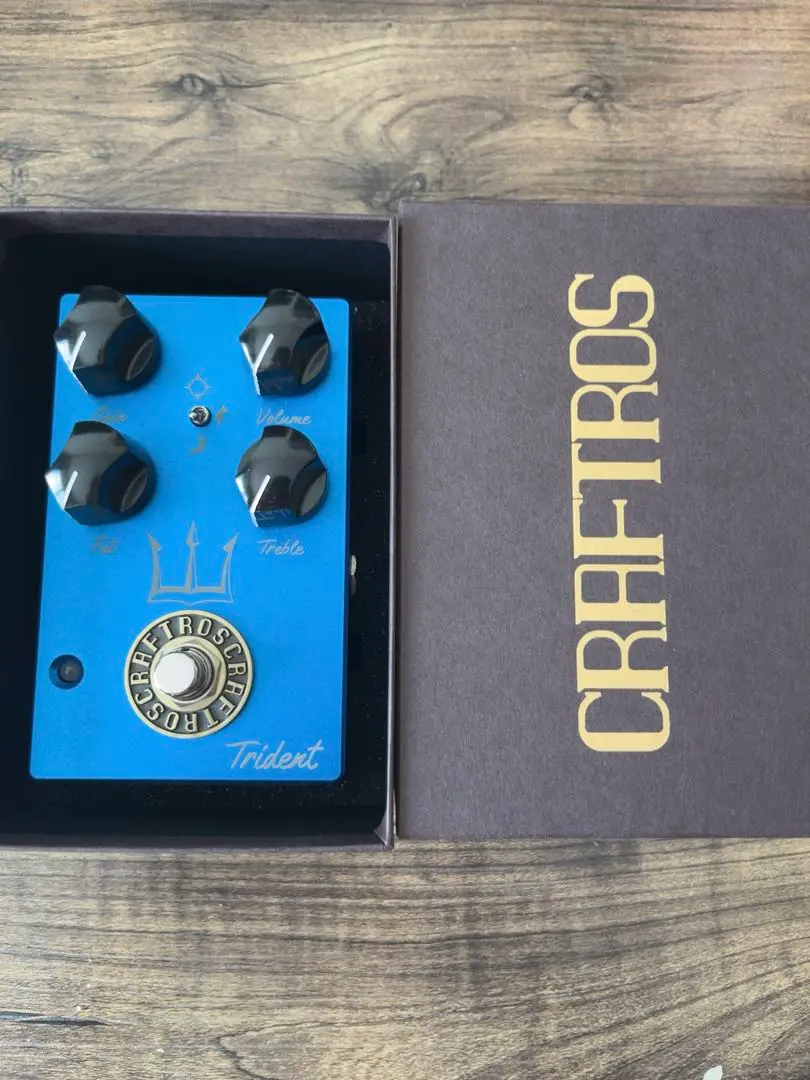Trident Overdrive エフェクター Trident CRAFTROS オーバードライブ ペダル エフェクター ギター
