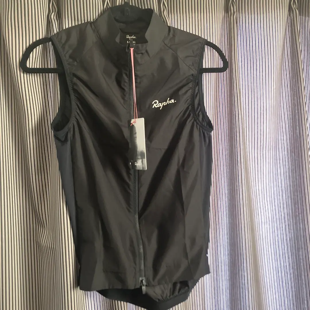 【中古品】Rapha ミントグリーン ノースリーブ ウィンドブレーカー 品】Rapha ミントグリーン ノースリーブ ウィンドブレーカー