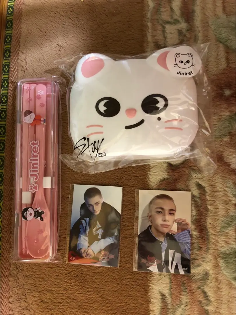 Stray Kids Jiniret 便當盒 餐具 線上抽獎 的縮圖