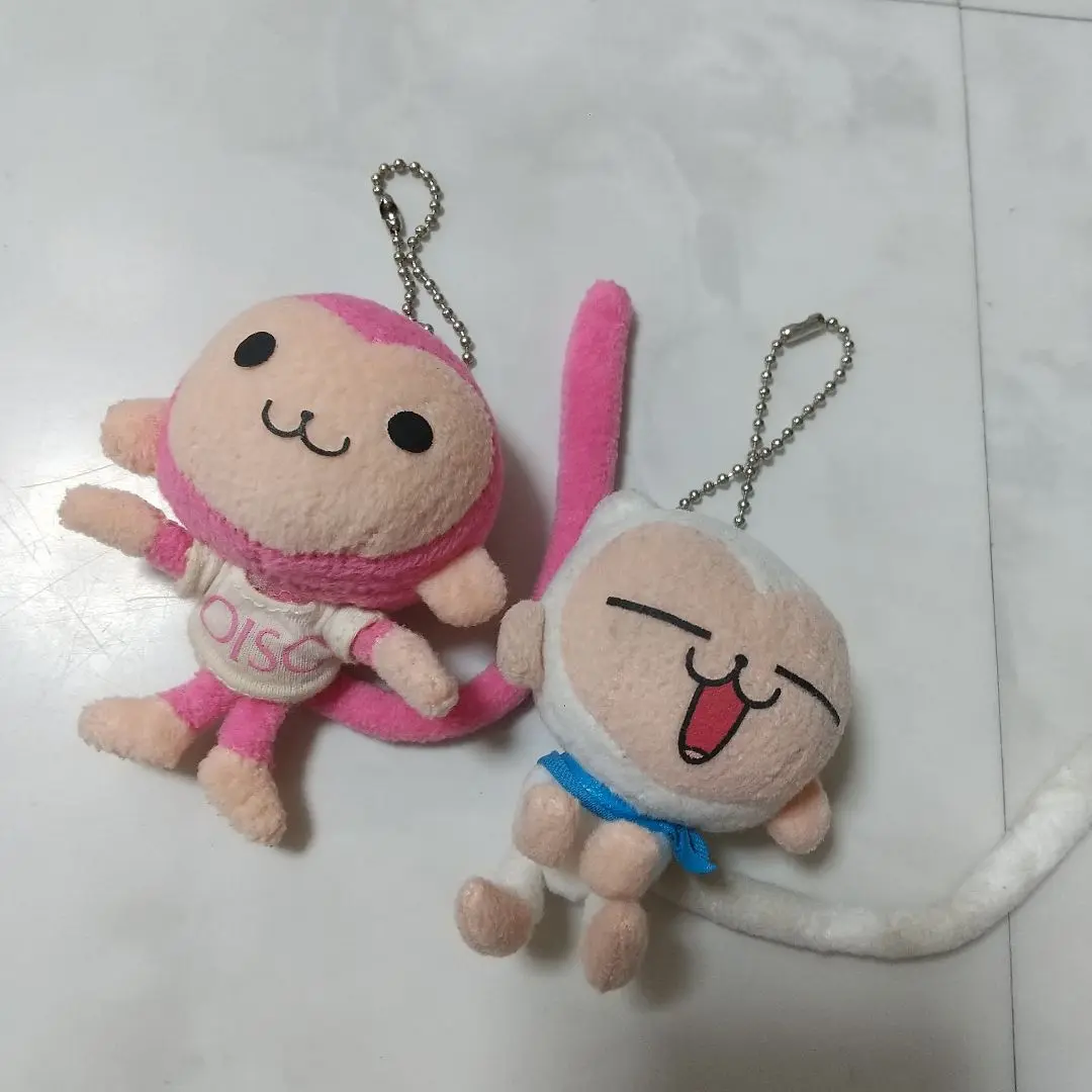 ピンキーモンキー　ぬいぐるみ2個セット Amazon.co.jp: ピンキーモンキー ぬいぐるみ2個セット : おもちゃ