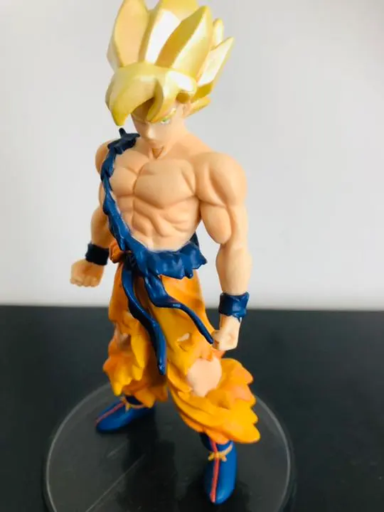 七龍珠公仔 孫悟空超級賽亞人公仔 的縮圖