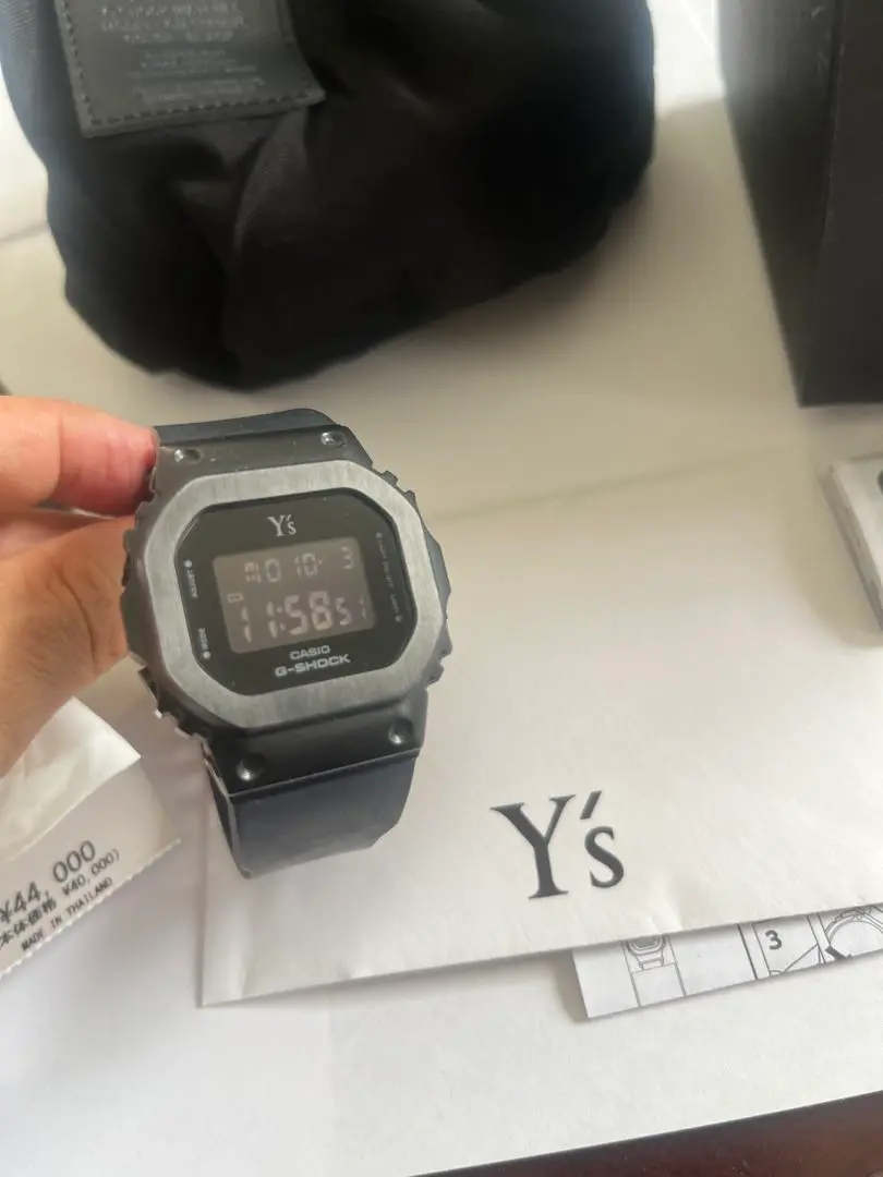 【美品】ヨウジヤマモト　Y's×G-SHOCKコラボウォッチ Y's、G-SHOCKとの特別なコラボレートモデルを発表 | 株式会社